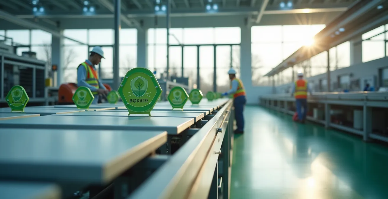 Processo di implementazione ISO 14001 in fabbrica italiana